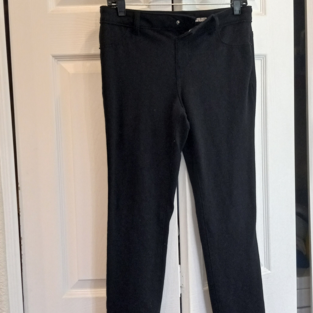 Cat and Jack Black Super Stretch Girls Jeggings Sizex14/16
